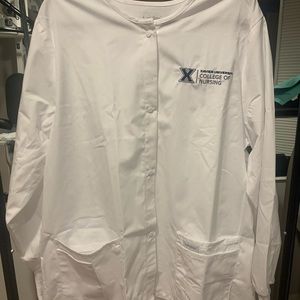 Xavier University Nursing scrub jacket